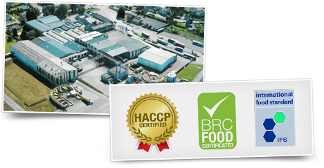 Certifications HACCP, BRC et IFS